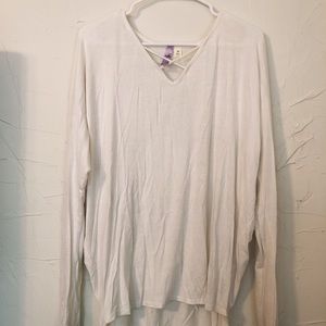 FRANCESCA | long sleeve white tee